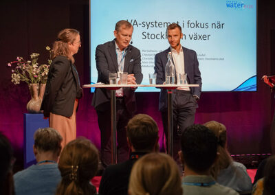 Sweden Water Expo 2026 - Talare på scen